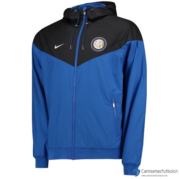 Sudaderas Con Capucha Inter de Milán 2018-19 Azul Negro